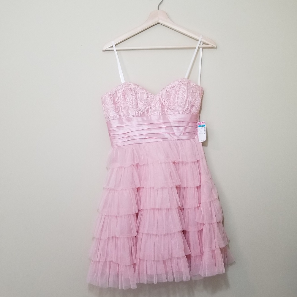 DEB Formal Prom Dress NEW Short Tulle